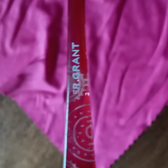 Foster Grant Red Design Reading Glasses w Pink Animal Print Case & Cloth - Picture 4 of 7